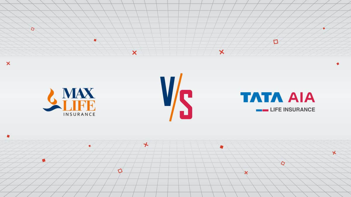 Image of Max vs Tata AIA Life Insurance Comparison {Y}