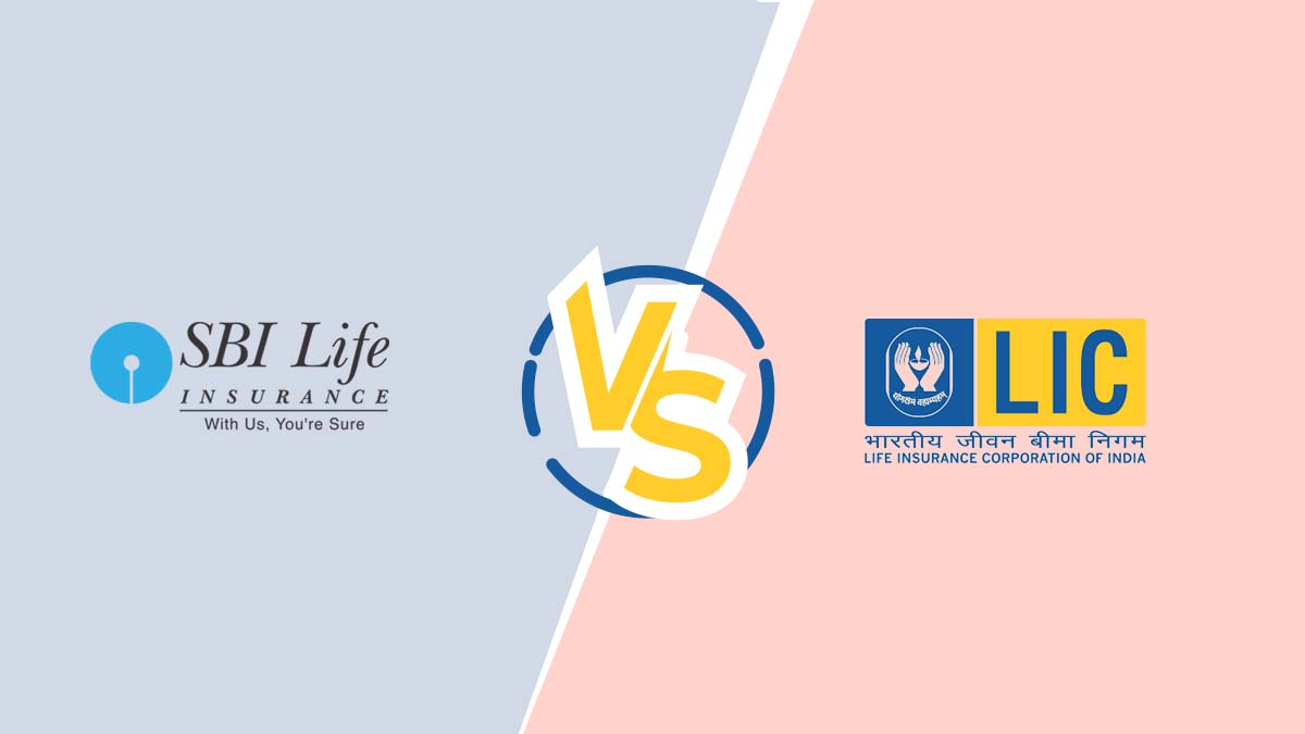 Image of SBI vs LIC Life Insurance Comparison {Y}