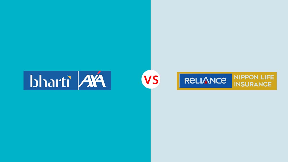 Image of Bharti AXA vs Reliance Nippon Life Insurance Comparison {Y}