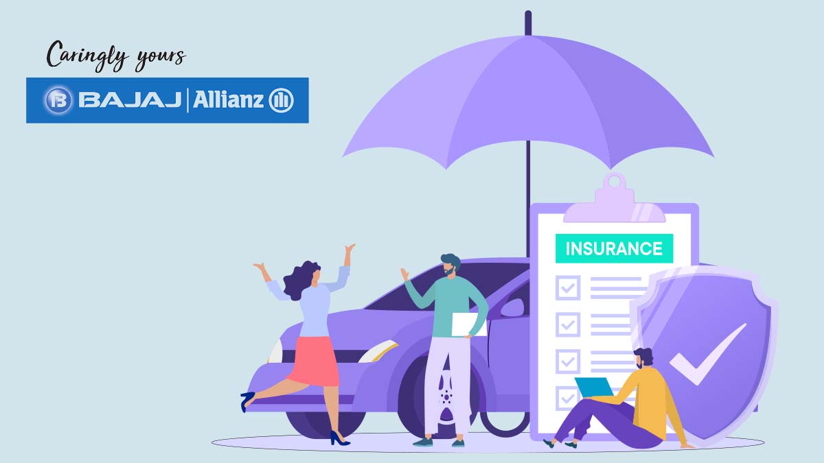 Image of Bajaj Allianz Car Insurance Renewal Online in India {Y}