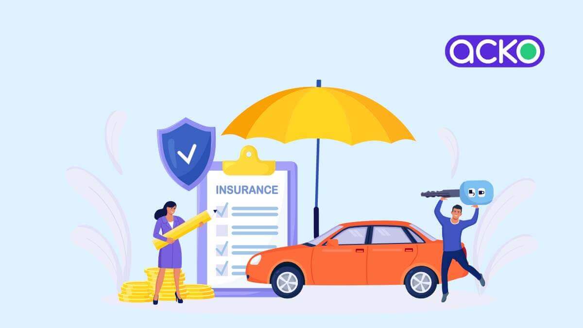 Image of Acko Car Insurance Renewal Online in India {Y}