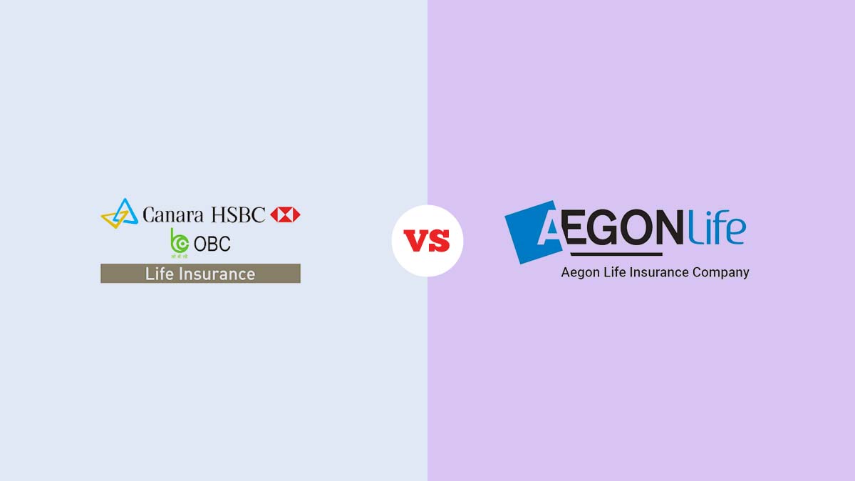 Image of Canara HSBC OBC Vs AEGON Life Insurance Comparison {Y}