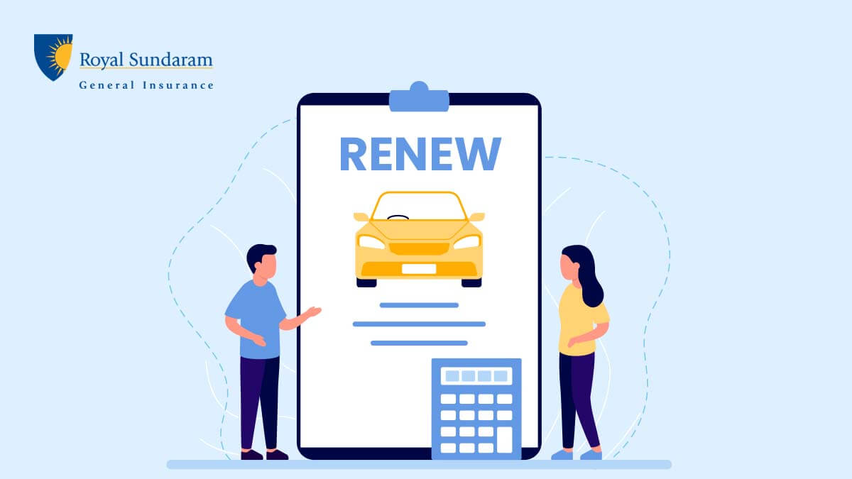 Image of Royal Sundaram Car Insurance Renewal Online in India {Y}