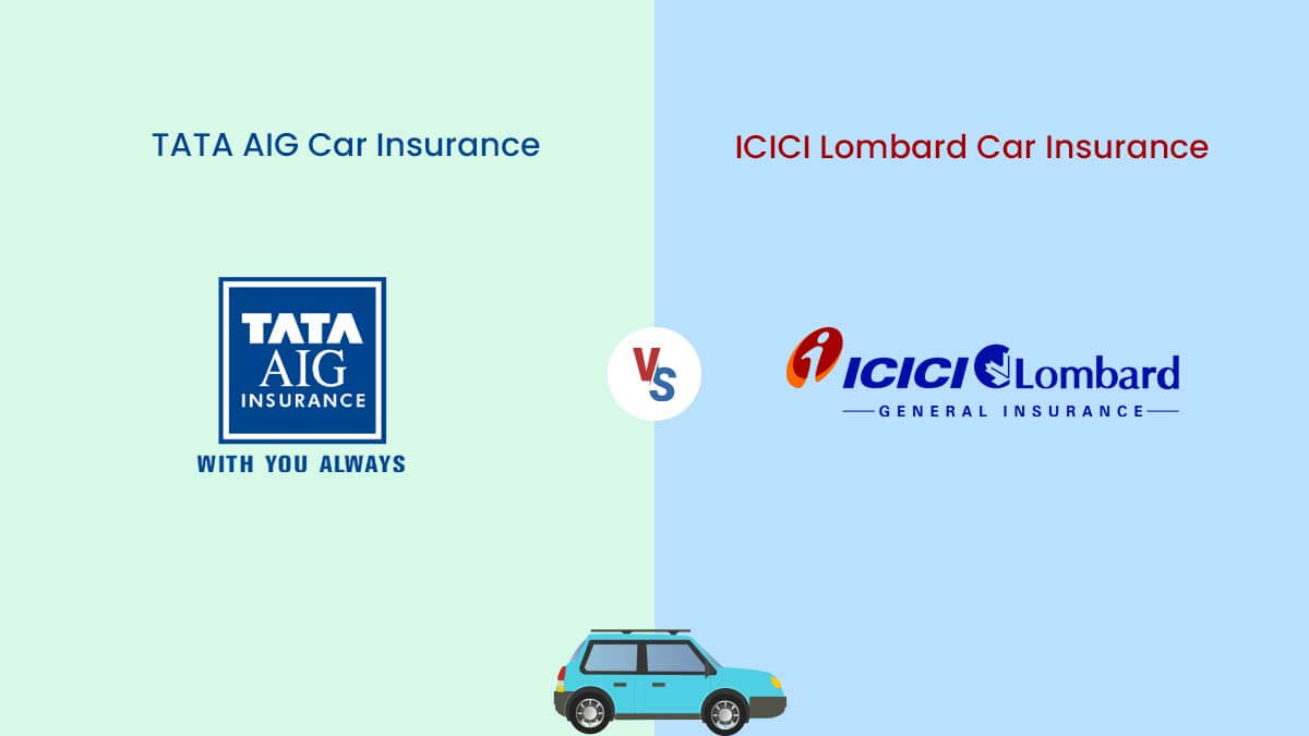 Image of TATA AIG Vs ICICI Lombard Car Insurance Comparison {Y}