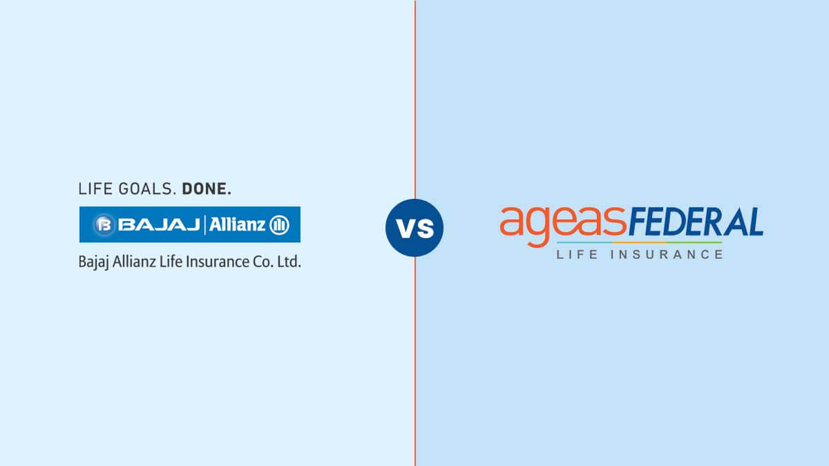 Image of Bajaj Allianz Vs Ageas Federal Life Insurance Comparison {Y}