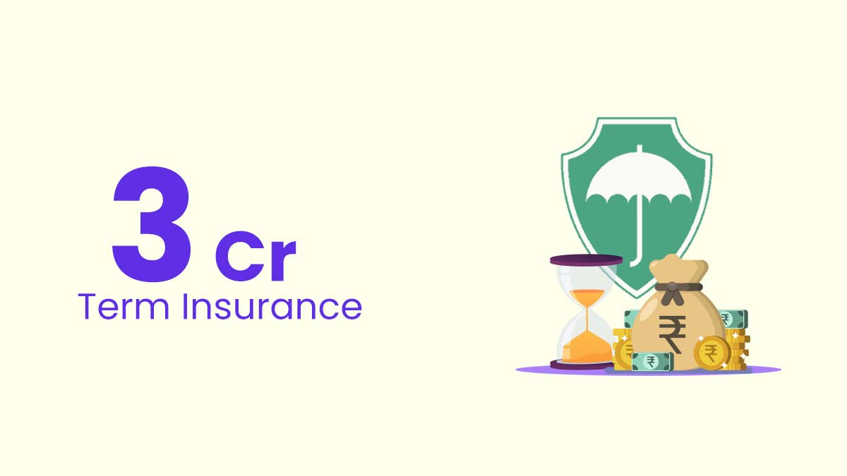 Image of Best 3 Crore Term Life Insurance Policy in India {Y}