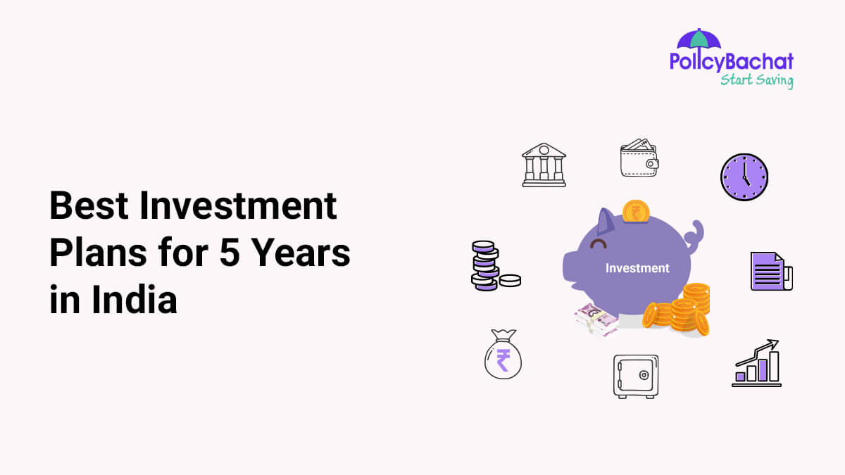 Image of Best Investment Plans for 5 Years in India {Y}