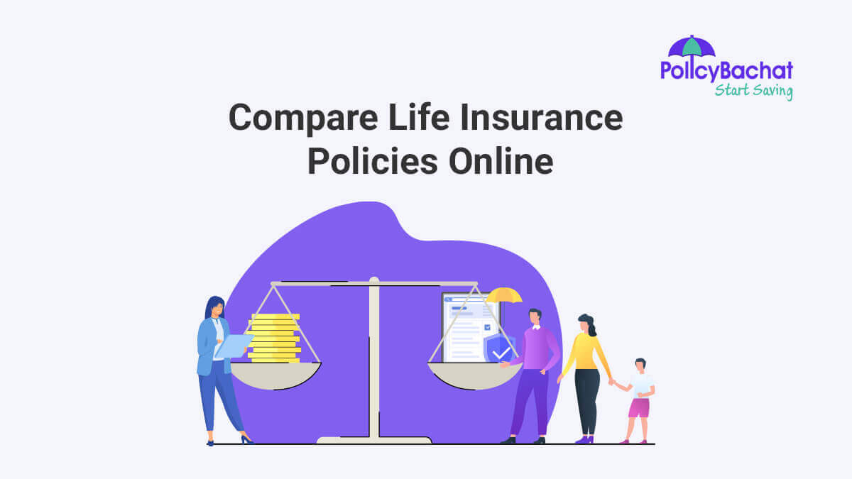 Image of Compare Life Insurance Policies Online Today in India {Y}