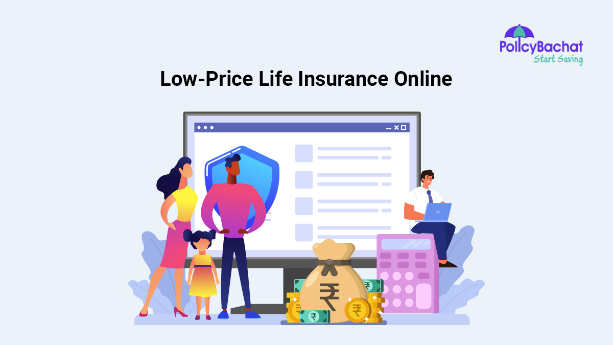 Image of Low-Price Life Insurance Online Today in India {Y}