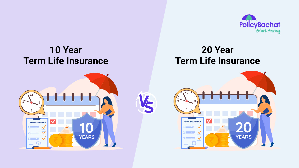 Image of 10 Vs 20 Year Term Life Insurance Comparison {Y}