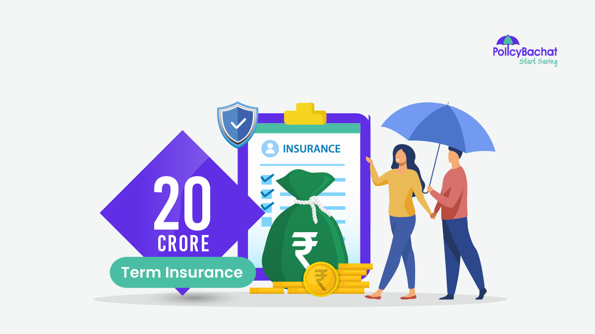 Image of Best 20 Crore Term Insurance Plan Online in India {Y}