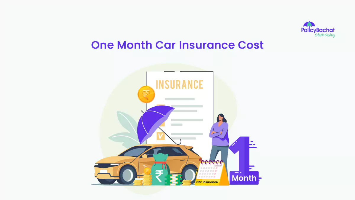 Image of One Month Car Insurance Cost in India 2025