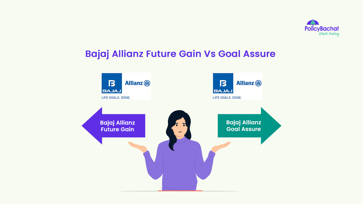 Image of Bajaj Allianz Future Gain Vs Goal Assure Comparison {Y}