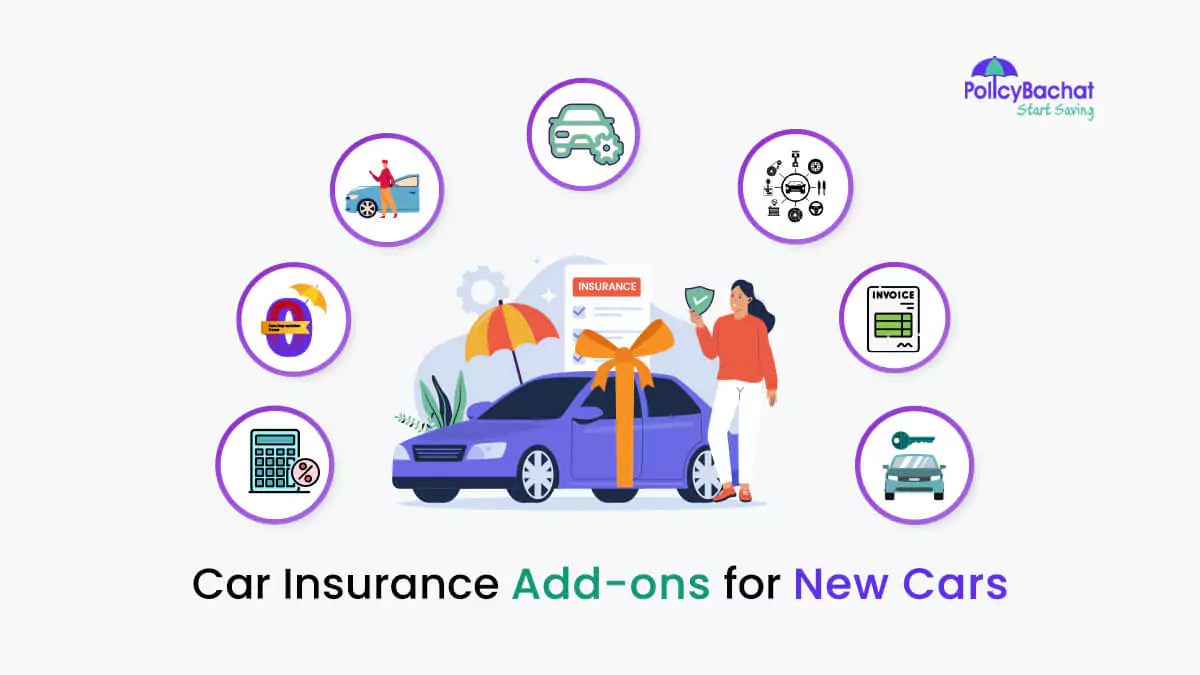 Image of Top Car Insurance Add-ons for New Cars in India 2025