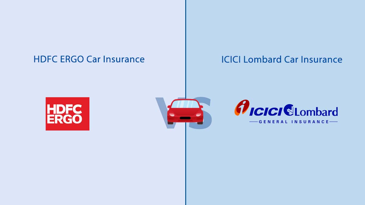 Image of HDFC ERGO vs ICICI Lombard Car Insurance Comparison {Y}