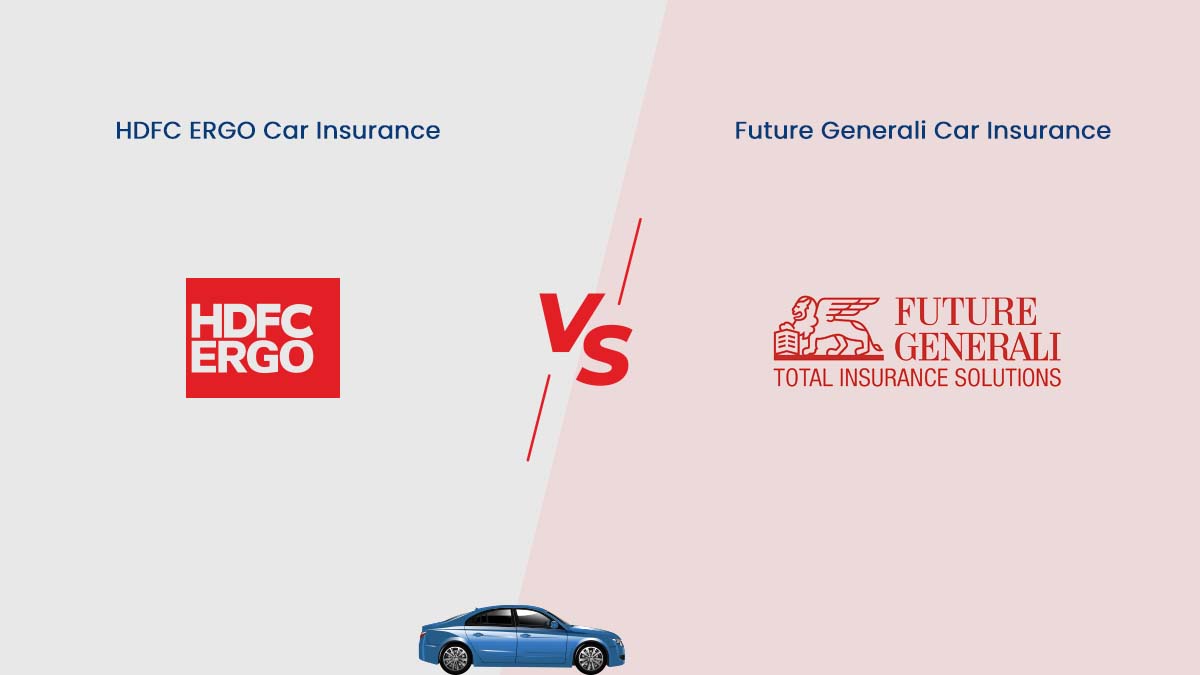 Image of HDFC ERGO vs Future Generali Car Insurance Comparison {Y}