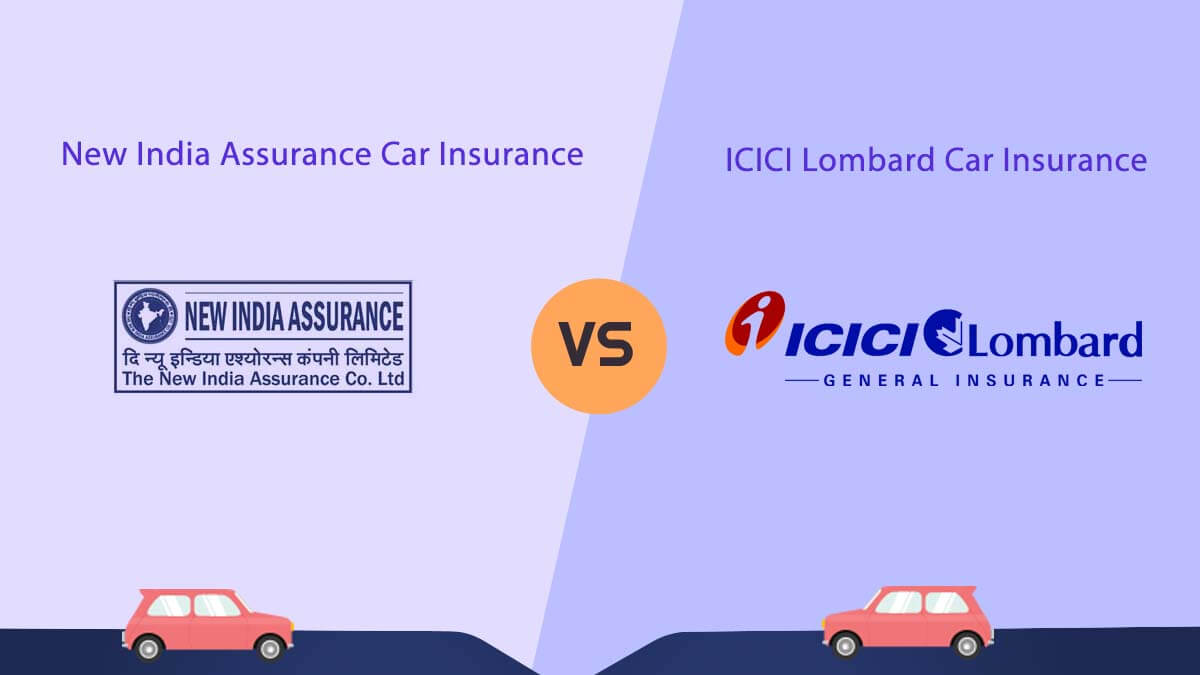 Image of New India Assurance vs ICICI Lombard Car Insurance Comparison {Y}
