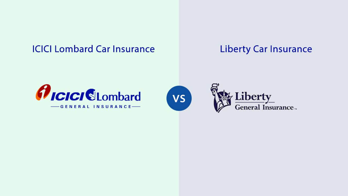 Image of ICICI Lombard vs Liberty Car Insurance Comparison {Y}