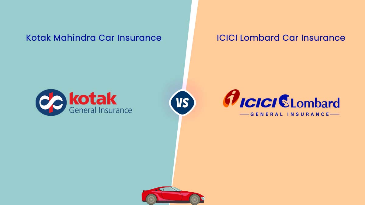 Image of Kotak Mahindra Vs ICICI Lombard Car Insurance Comparison {Y}