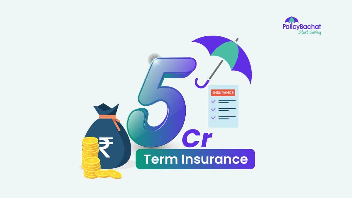 Image of Best 5 Crore Term Insurance Plan in India {Y}