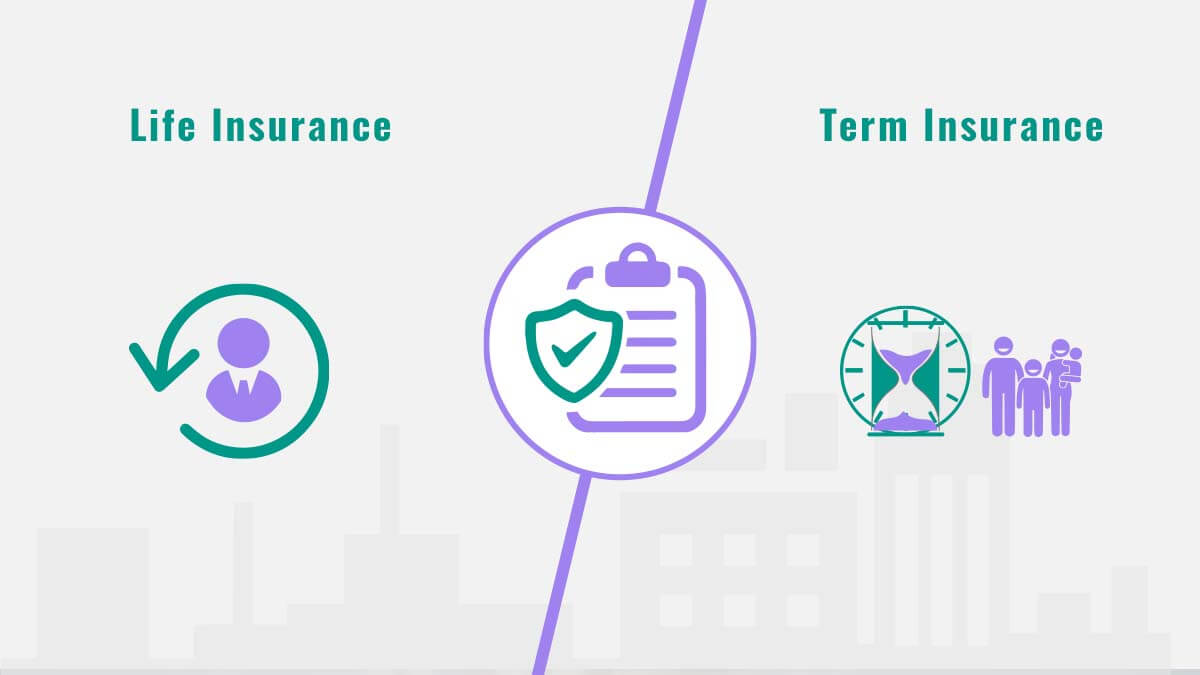 Image of Life Insurance vs Term Insurance Comparison 2025