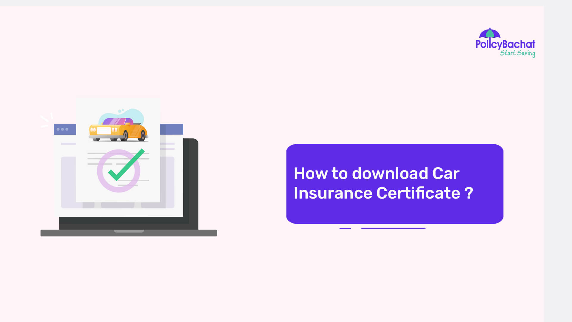 How to download Car Insurance Certificate? - PolicyBachat